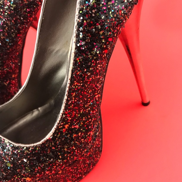 Charlotte Russe Sequins Heels - Picture 5 of 8